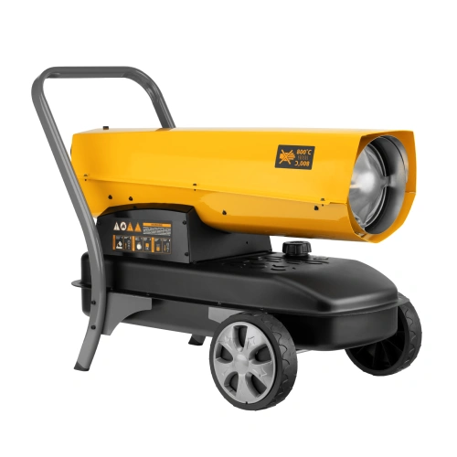 Дизельная тепловая пушка DHG-45i, 45 кВт, 1000 м3/ч, прямой нагрев, электронный термостат Denzel по ценам производителя в Краснодаре с доставкой по всей России