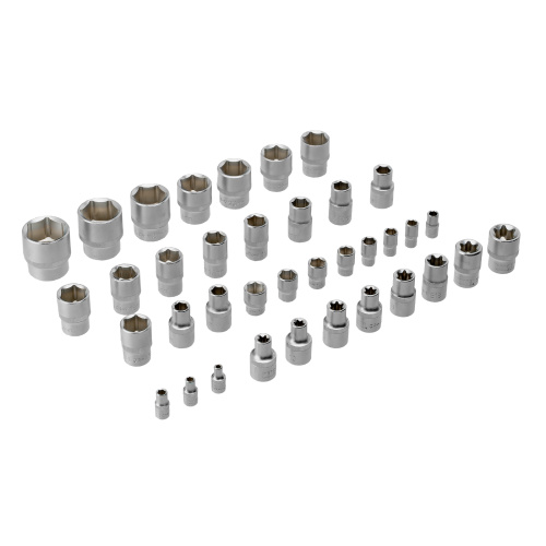 Набор инструментов, 1/2", 1/4", CrV, S2, пластиковый кейс, 122 предмета Denzel по ценам производителя в Краснодаре с доставкой по всей России