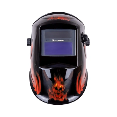 Маска сварщика КОРУНД-2 "пламя" (ф-р 7100V) без коробки по ценам производителя в Краснодаре с доставкой по всей России