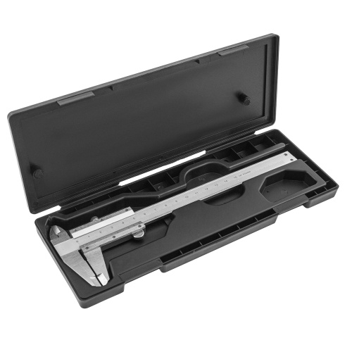 Штангенциркуль, 150 мм, цена деления 0.02 мм, металлический, с глубиномером Matrix по ценам производителя в Краснодаре с доставкой по всей России