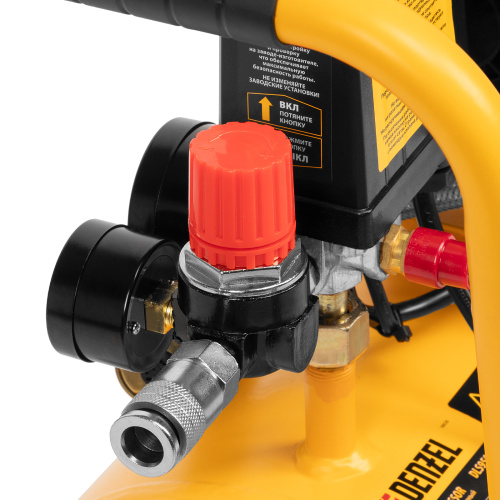 Компрессор DLS950/24 безмаслянный малошумный 950 Вт, 165 л/мин, ресивер 24 л Denzel по ценам производителя в Краснодаре с доставкой по всей России