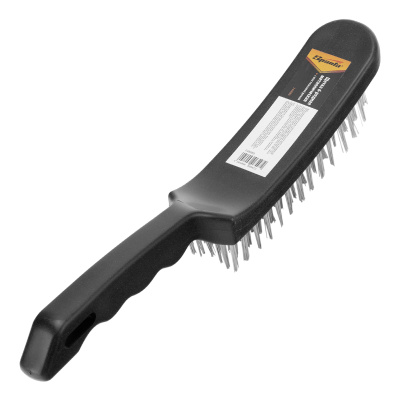 Щетка шестирядная металлическая с пластмассовой ручкой Sparta по ценам производителя в Краснодаре с доставкой по всей России