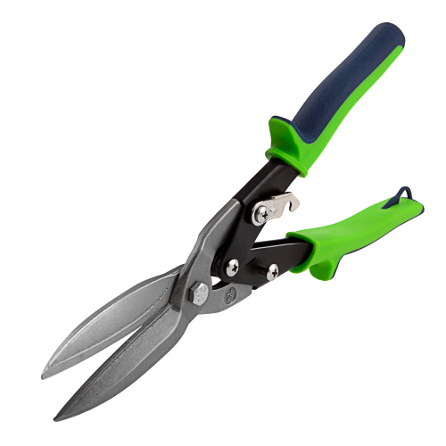 Ножницы по металлу, удлиненные, 285 мм, пряморежущие, двухкомпонентные обрезиненные рукоятки Сибртех по ценам производителя в Краснодаре с доставкой по всей России