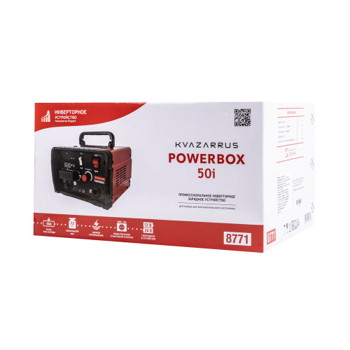 Инверторное зарядное устройство KVAZARRUS PowerBox 50i, цветная коробка купить в Москве с доставкой по всей России | ProtosMarket.ru