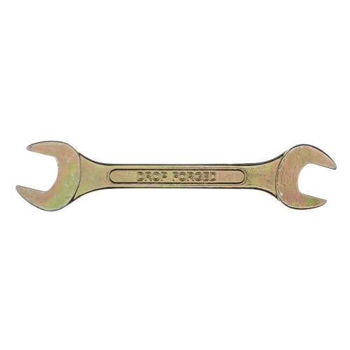 Ключ рожковый, 19 х 22 мм, желтый цинк Сибртех по ценам производителя в Краснодаре с доставкой по всей России