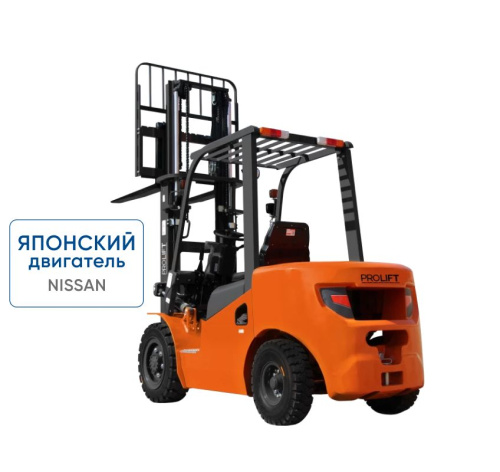 Бензиновый погрузчик CPQD25-RCK2 с японским двигателем, свободным подъемом и боковым смещением вил по ценам производителя в Краснодаре с доставкой по всей России