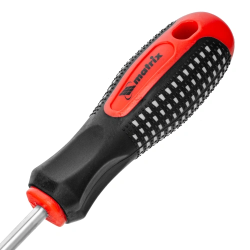 Отвертка Fusion, PZ2 x 100 мм, CrV, трехкомпонентная рукоятка "Anti slip" Matrix по ценам производителя в Краснодаре с доставкой по всей России