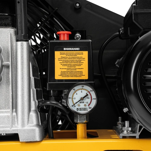 Компрессор воздушный рем. привод BCI 2200/100, 2,2 кВт, 100 литров, 420 л/мин Denzel по ценам производителя в Краснодаре с доставкой по всей России