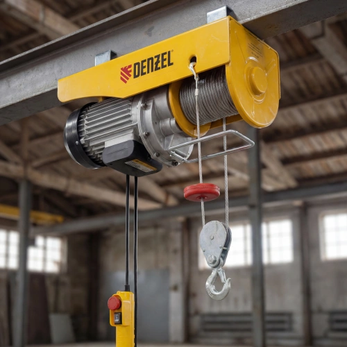 Тельфер электрический TF-1200,1.2 т, 1800 Вт, высота 12 м, 8 м/мин Denzel по ценам производителя в Краснодаре с доставкой по всей России
