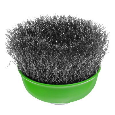 Щетка для УШМ, 65 мм, М14, "чашка", витая проволока 0.3 мм Сибртех по ценам производителя в Краснодаре с доставкой по всей России