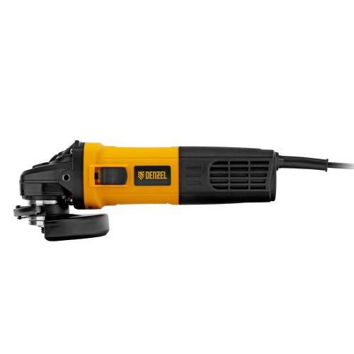 Машина шлифовальная угловая AG125-1500, 1500 Вт, 125 мм, 3000-11000 об/мин Denzel по ценам производителя в Краснодаре с доставкой по всей России