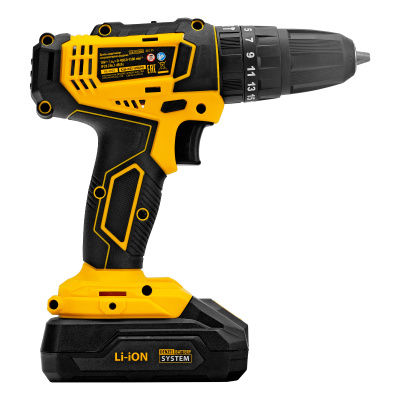 Дрель-шуруповерт аккумуляторная ударная CID-18-02BM, Li-Ion, 18 В, 2 акк. Denzel по ценам производителя в Краснодаре с доставкой по всей России