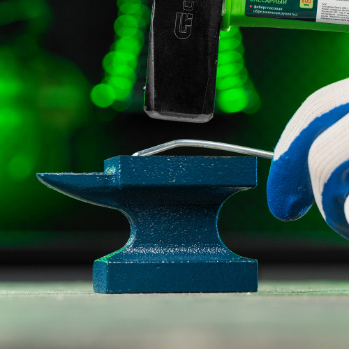 Наковальня кузнечная, однорогая, 450 гр. Сибртех по ценам производителя в Краснодаре с доставкой по всей России