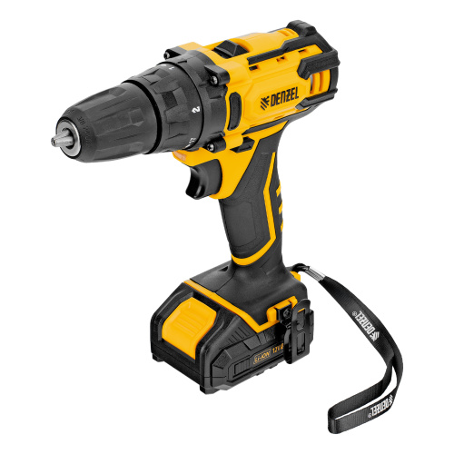 Дрель-шуруповерт аккумуляторная CDL-12-02BM, Li-Ion, 12 В, 2 акк. Denzel по ценам производителя в Краснодаре с доставкой по всей России