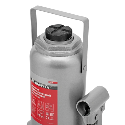 Домкрат гидравлический бутылочный, 16 т, h подъема 230-460 мм Matrix по ценам производителя в Краснодаре с доставкой по всей России