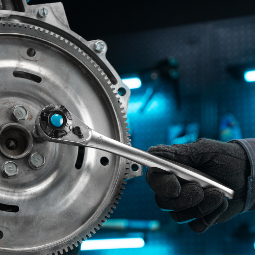 Набор торцевых головок, трещотка 120 зубьев, 1/2", CrV, 12 предметов Gross по ценам производителя в Краснодаре с доставкой по всей России