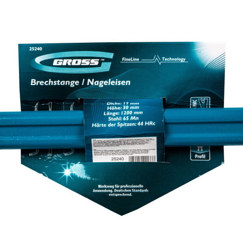 Лом-гвоздодер, двутавровый профиль, 1200х30х17 мм Gross по ценам производителя в Краснодаре с доставкой по всей России