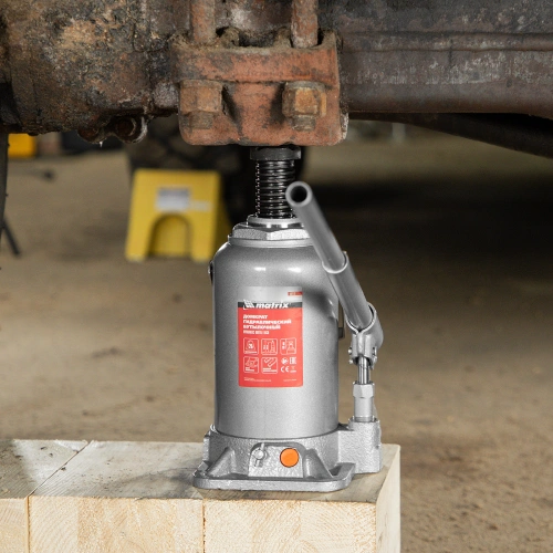 Домкрат гидравлический бутылочный, 20 т, h подъема 244-449 мм Matrix по ценам производителя в Краснодаре с доставкой по всей России