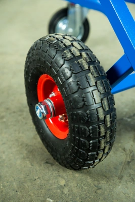 Тележка для газовых баллонов TOR ГБ-2, 2 баллона (250 пневмо колеса + 160 поворотное) по ценам производителя в Краснодаре с доставкой по всей России