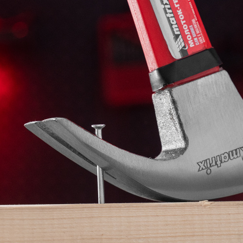 Молоток-гвоздодер, 450 г, боек c магнитом, фибергласовая обрезиненная рукоятка Matrix по ценам производителя в Краснодаре с доставкой по всей России