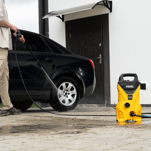 Моечная машина высокого давления R-110, 1500 Вт, 110 бар, 5,7 л/мин, переносная Denzel по ценам производителя в Краснодаре с доставкой по всей России
