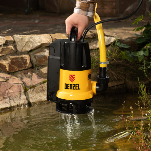 Дренажный насос DP800A, 800 Вт, подъем 5 м, 13000 л/ч Denzel по ценам производителя в Краснодаре с доставкой по всей России
