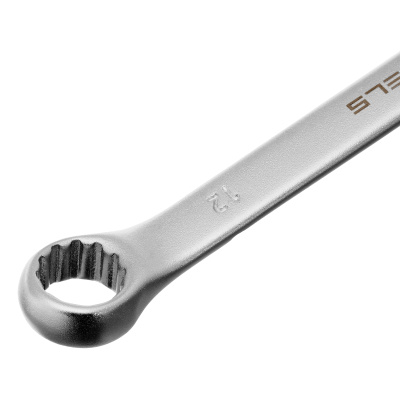 Ключ комбинированный, 12 мм, CrV, матовый хром Stels по ценам производителя в Краснодаре с доставкой по всей России