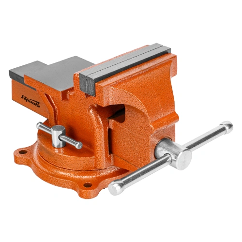 Тиски слесарные, 100 мм, поворотные, с наковальней Sparta по ценам производителя в Краснодаре с доставкой по всей России