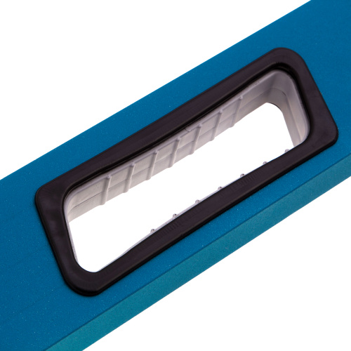 Уровень алюминиевый, 1000 мм, усиленный с ударопрочными заглушками, рукоятки, 3 глазка Gross по ценам производителя в Краснодаре с доставкой по всей России