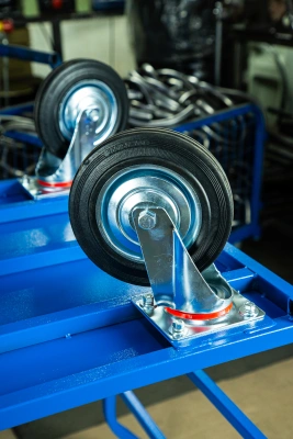 Тележка платформенная TOR ТП-Д (700х1200) с двумя ручками (колеса 200) по ценам производителя в Краснодаре с доставкой по всей России