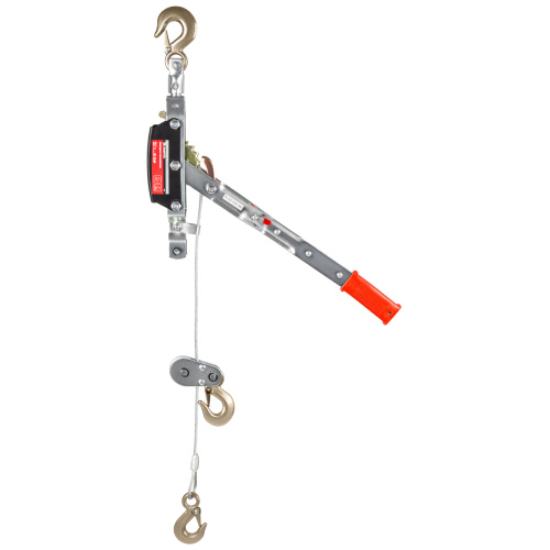 Лебедка рычажная, тяга 4 т, подъем 1.6 т, двойное храповое колесо Matrix по ценам производителя в Краснодаре с доставкой по всей России