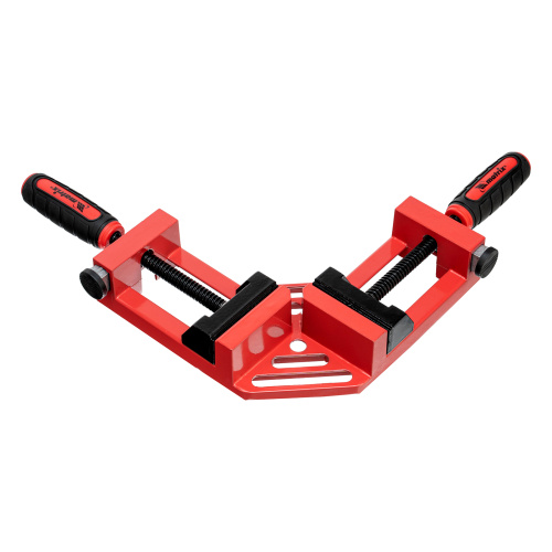 Струбцина угловая, быстрозажимная, 65/65 мм, двухкомпонентные обрезиненные рукоятки Matrix по ценам производителя в Краснодаре с доставкой по всей России