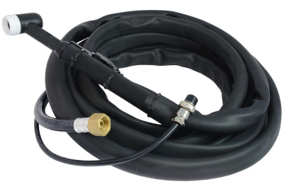 Горелка сварочная TIG  с газовым охлаждением WP-17 (2-pin, 4м) / Torch for TIG welding по ценам производителя в Краснодаре с доставкой по всей России