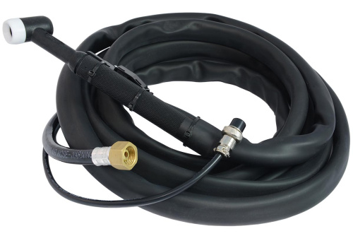 Горелка сварочная TIG  с газовым охлаждением WP-17 (2-pin, 4м) / Torch for TIG welding по ценам производителя в Краснодаре с доставкой по всей России