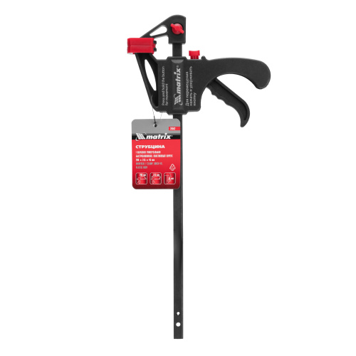 Струбцина универсальная F-образная, 200 х 315 х 45 мм, пластмассовый корпус Matrix по ценам производителя в Краснодаре с доставкой по всей России