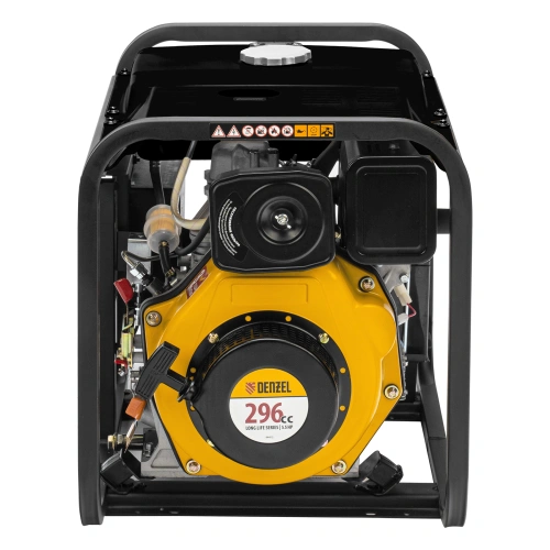 Генератор дизельный DES-32E, 3,2 кВт, 230 В, 11 л, электростартер Denzel по ценам производителя в Краснодаре с доставкой по всей России