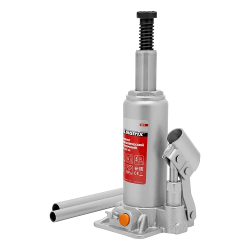 Домкрат гидравлический бутылочный, 4 т, h подъема 194-372 мм, в пластиковом кейсе Matrix по ценам производителя в Краснодаре с доставкой по всей России