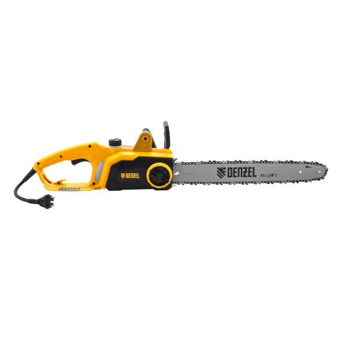 Пила цепная электрическая EDS-2200P, 2.2 кВт,поперечная, шина 45 см, шаг 3/8, паз 1.3 мм, 63 звена Denzel по ценам производителя в Краснодаре с доставкой по всей России