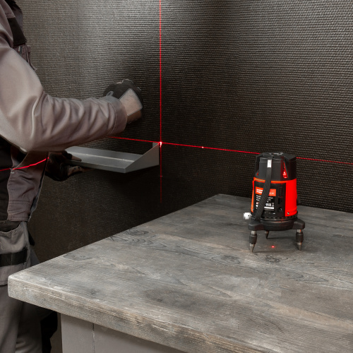 Лазерный уровень CRL-30R, 30 м, красный луч, батарейки, резьба 5/8" MTX по ценам производителя в Краснодаре с доставкой по всей России