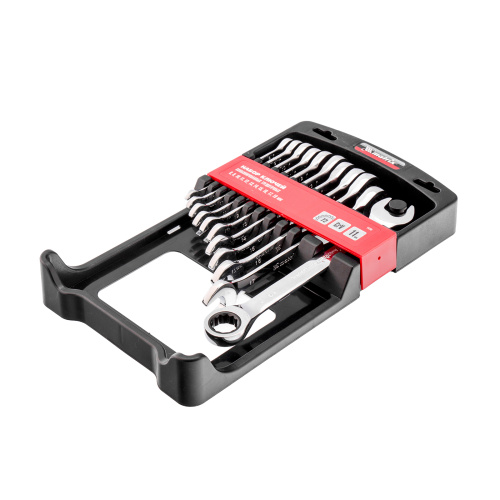 Набор ключей комбинированных, трещоточных 11 шт. Matrix по ценам производителя в Краснодаре с доставкой по всей России