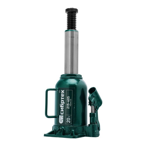 Домкрат гидравлический бутылочный, 20 т, 215-405 мм Сибртех по ценам производителя в Краснодаре с доставкой по всей России