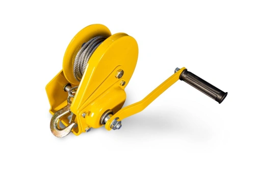 Лебедка ручная барабанная  с тросом  810кг  20м стальной корпус TOR BHW по ценам производителя в Краснодаре с доставкой по всей России