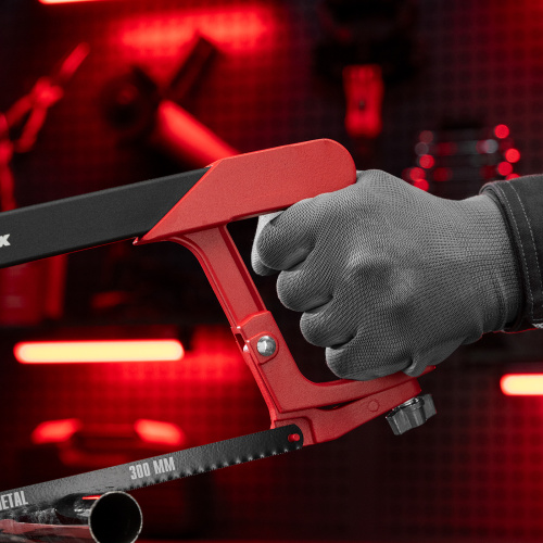 Ножовка по металлу, 300 мм, биметаллическое полотно, обрезиненная рукоятка Matrix по ценам производителя в Краснодаре с доставкой по всей России