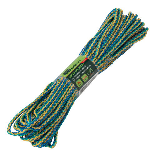 Шнур вязаный полипропиленовый с серд."Радуга", 4 мм, L 20 м, Сибртех по ценам производителя в Краснодаре с доставкой по всей России