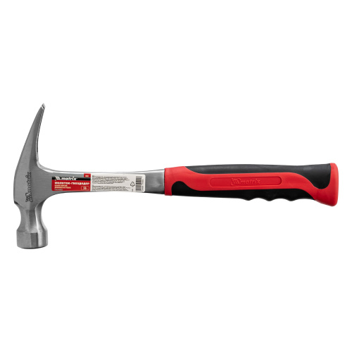 Молоток-гвоздодер, 570 г, цельнометаллический, двухкомпонентная рукоятка Matrix по ценам производителя в Краснодаре с доставкой по всей России
