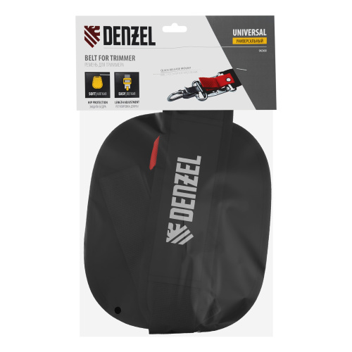 Ремень для триммера универсальный с защитой бедра Denzel по ценам производителя в Краснодаре с доставкой по всей России