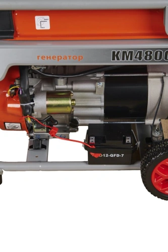 Генератор бензиновый 3,3 кВт 220В 16 л с электростартером и колесами TOR KM4800H по ценам производителя в Краснодаре с доставкой по всей России