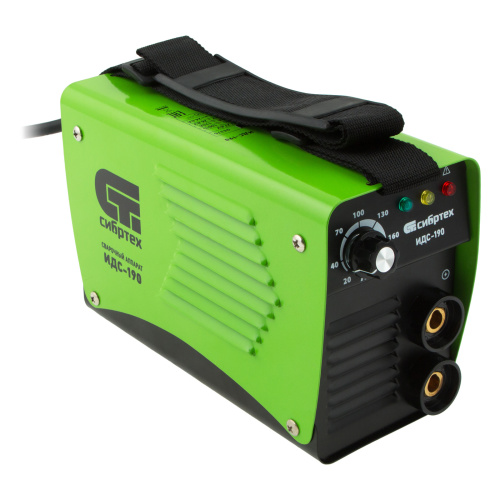 Аппарат инверторный дуговой сварки ИДС-190, 190 А, ПВ 80%, диаметр электрода 1.6-4 мм Сибртех по ценам производителя в Краснодаре с доставкой по всей России