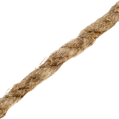 Веревка льнопеньковая, D 10 мм, L 6 м, крученая Сибртех по ценам производителя в Краснодаре с доставкой по всей России