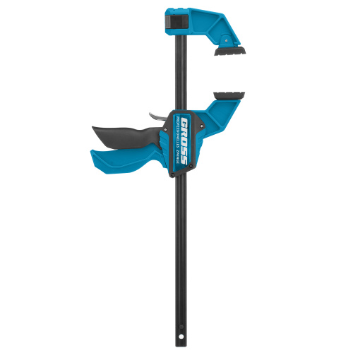 Струбцина реечная, быстрозажимная, пистолетного типа, пошаговый механизм, пластиковый корпус, 300 мм Gross по ценам производителя в Краснодаре с доставкой по всей России